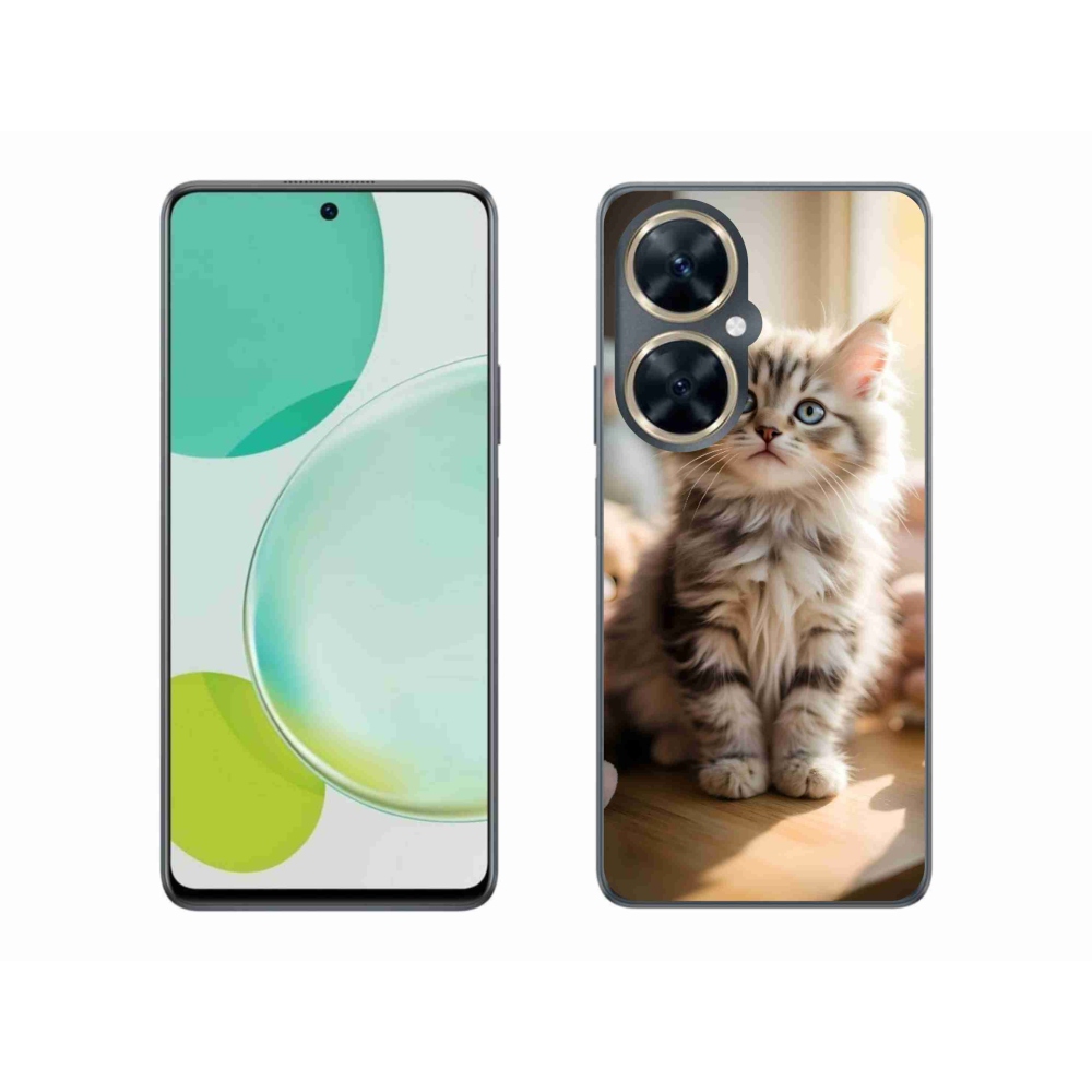 Gélový kryt mmCase na Huawei Nova 11i - roztomilé mačiatko 10