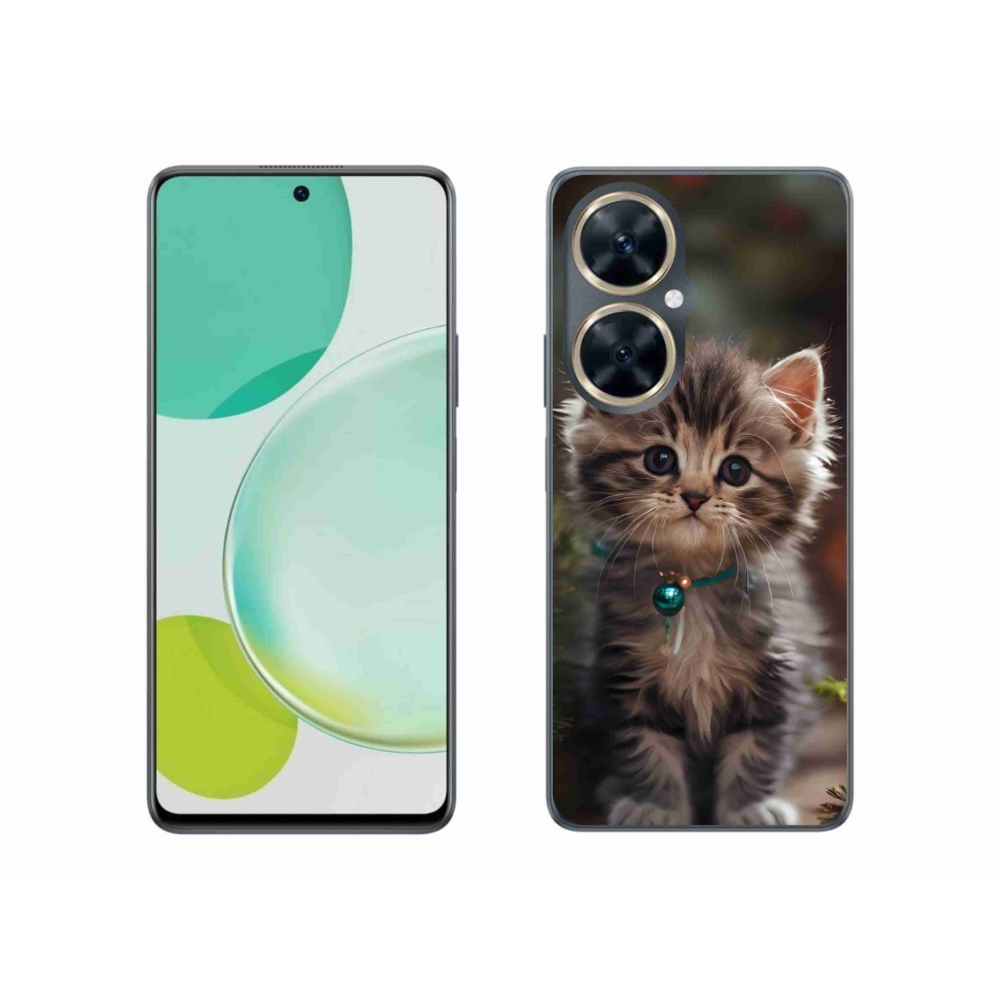 Gélový kryt mmCase na Huawei Nova 11i - roztomilé mačiatko 11