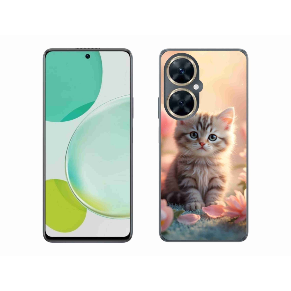 Gélový kryt mmCase na Huawei Nova 11i - roztomilé mačiatko 8