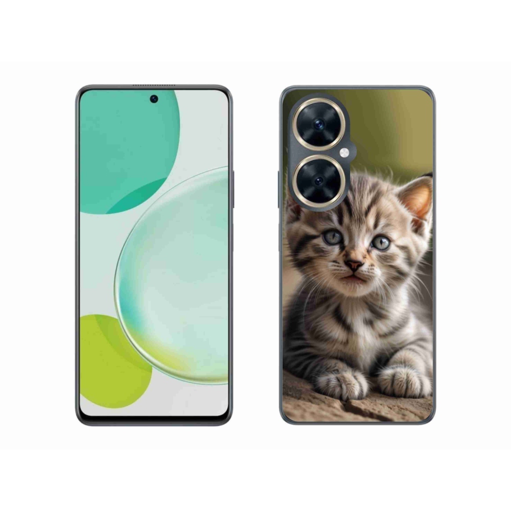 Gélový kryt mmCase na Huawei Nova 11i - roztomilé mačiatko 9