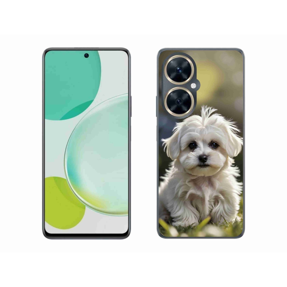 Gélový kryt mmCase na Huawei Nova 11i - roztomilý maltézsky psík