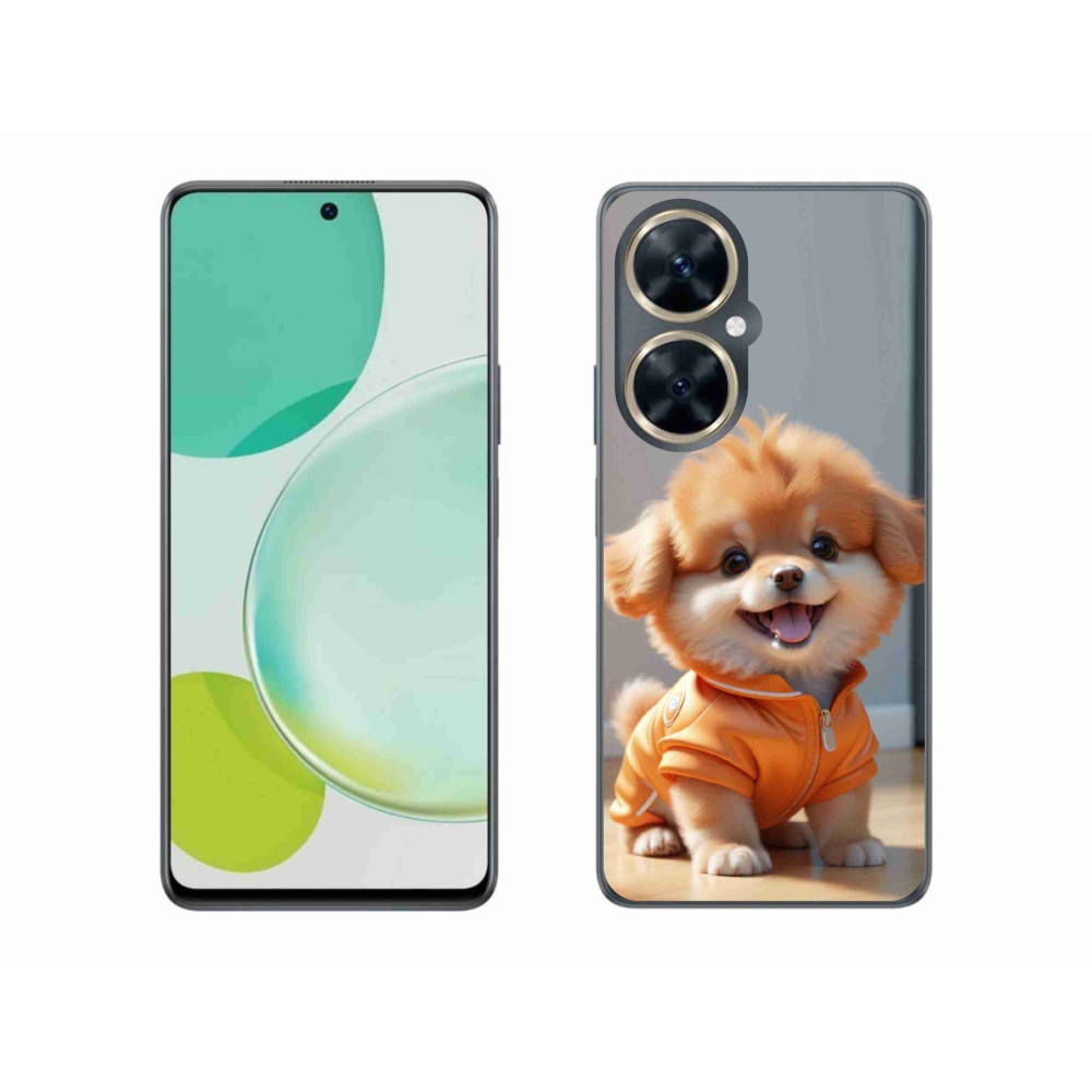 Gélový kryt mmCase na Huawei Nova 11i - roztomilý pomeranian v mikine
