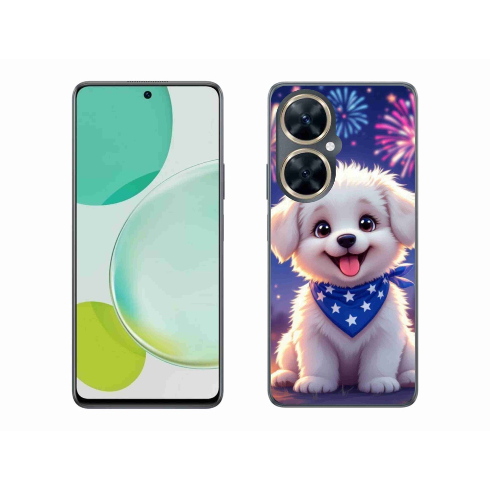 Gélový kryt mmCase na Huawei Nova 11i - slávnostné šteňa