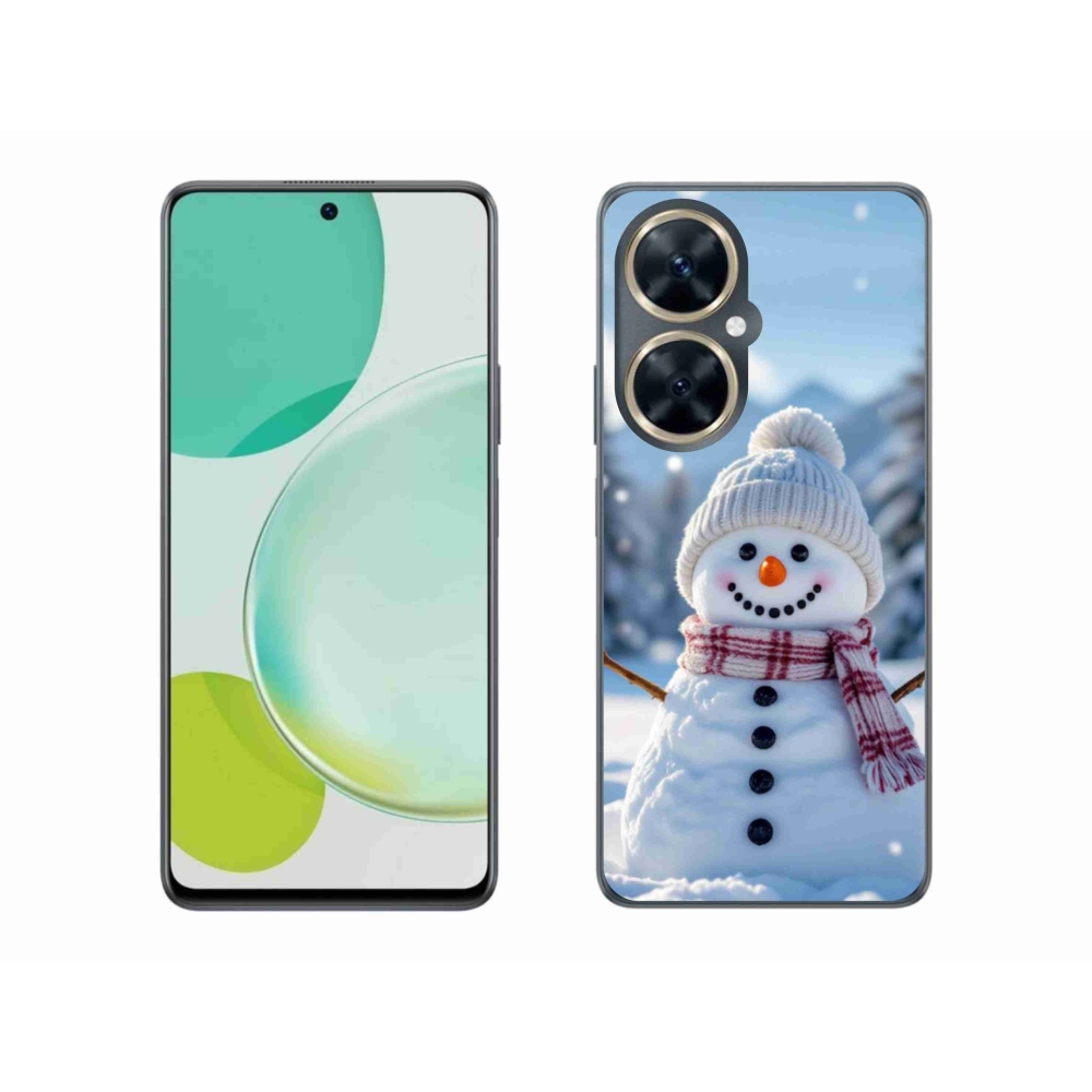 Gélový kryt mmCase na Huawei Nova 11i - snehuliak 3