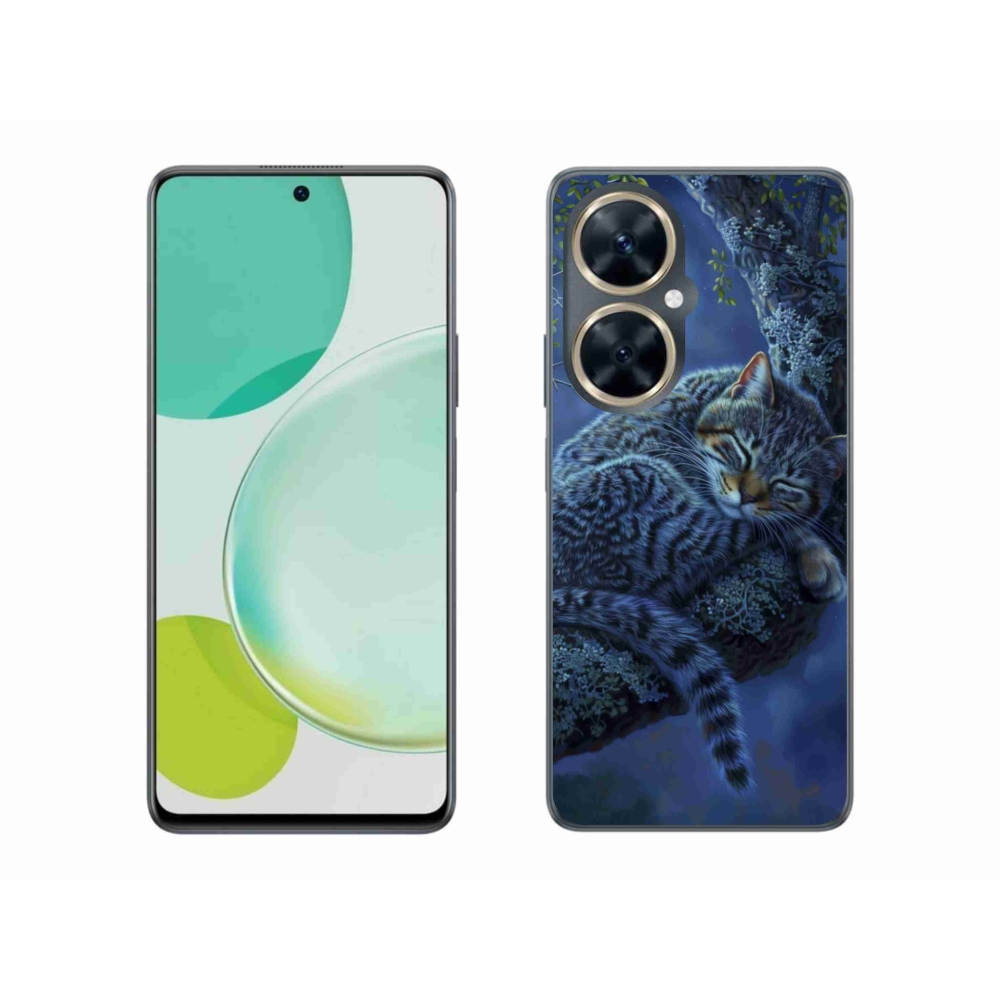 Gélový kryt mmCase na Huawei Nova 11i - spiaca mačka
