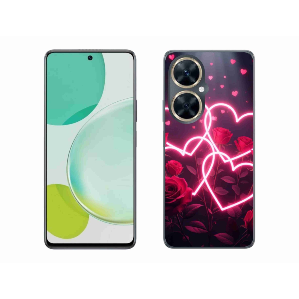 Gélový kryt mmCase na Huawei Nova 11i - srdce lásky
