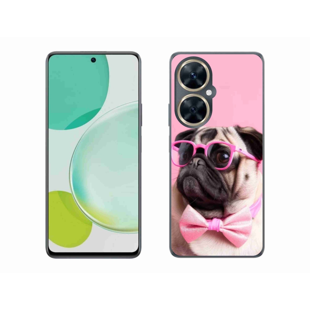 Gélový kryt mmCase na Huawei Nova 11i - štýlový mops