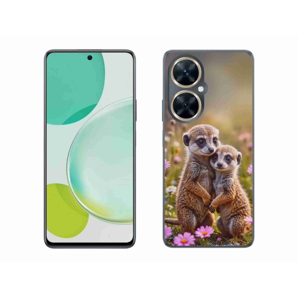 Gélový kryt mmCase na Huawei Nova 11i - surikatí duo