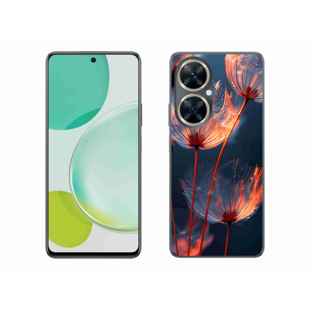 Gélový kryt mmCase na Huawei Nova 11i - svetielkujúca páperie