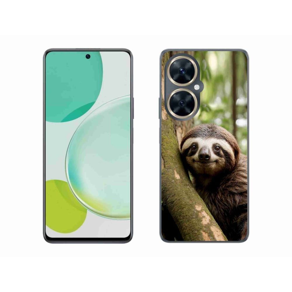 Gélový kryt mmCase na Huawei Nova 11i - usmievavý leňochod
