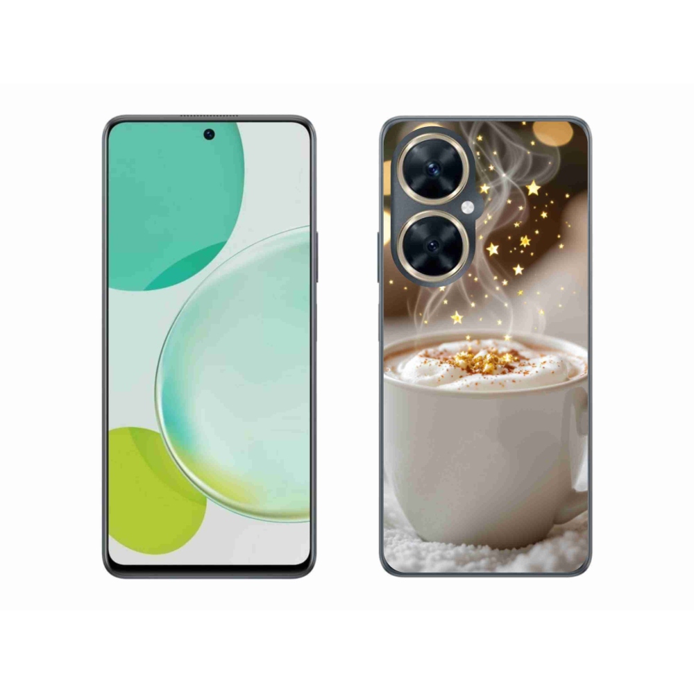 Gélový kryt mmCase na Huawei Nova 11i - vianočný horúci nápoj