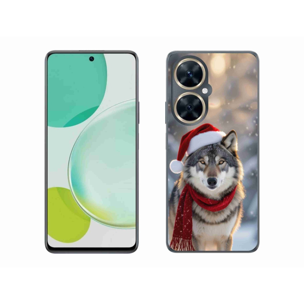 Gélový kryt mmCase na Huawei Nova 11i - vianočný vlk