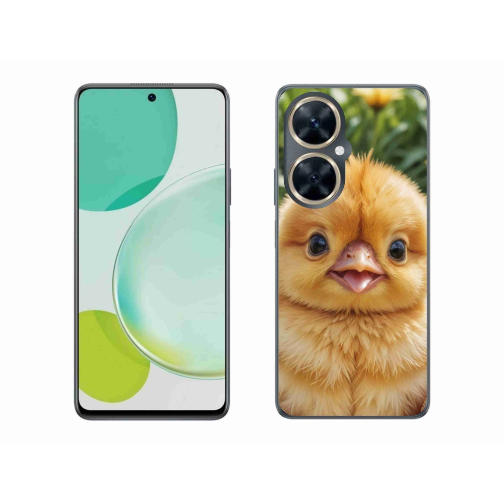 Gélový kryt mmCase na Huawei Nova 11i - veselé kuriatko