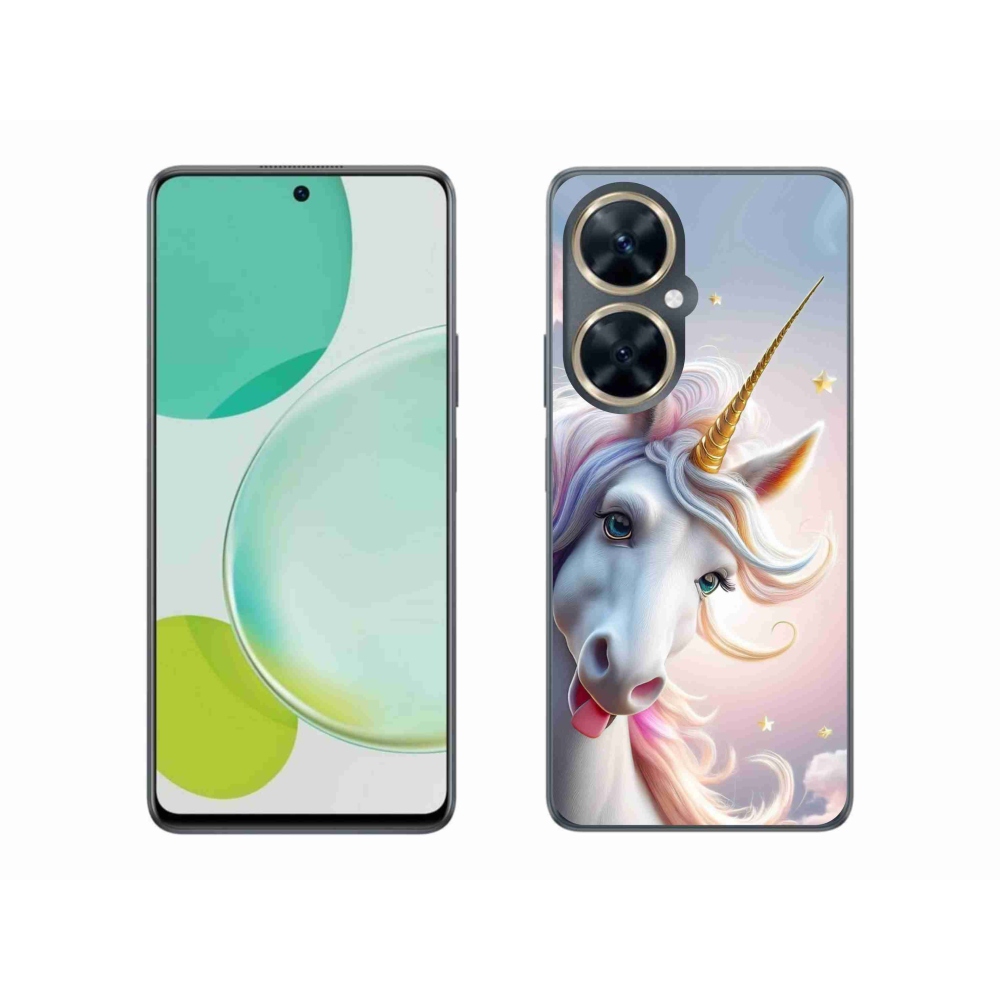 Gélový kryt mmCase na Huawei Nova 11i - veselý jednorožec