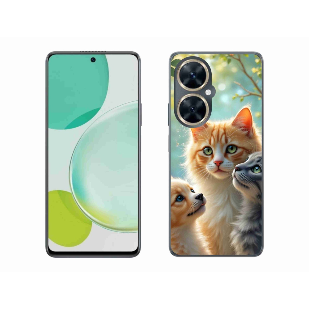 Gélový kryt mmCase na Huawei Nova 11i - zvieracie priateľstvo 2