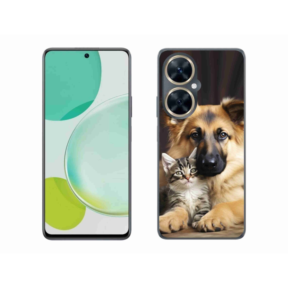 Gélový kryt mmCase na Huawei Nova 11i - zvieracie priateľstvo