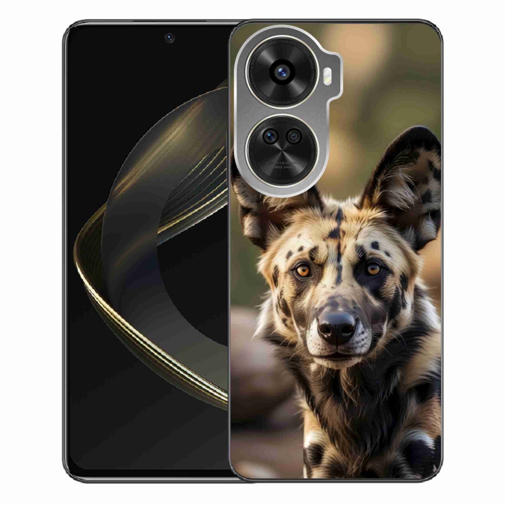 Gélový kryt mmCase na Huawei Nova 12 SE - africký divoký pes
