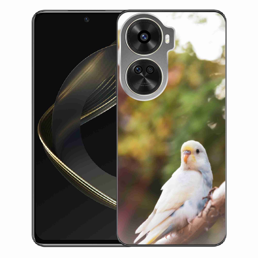 Gélový kryt mmCase na Huawei Nova 12 SE - andulka biela