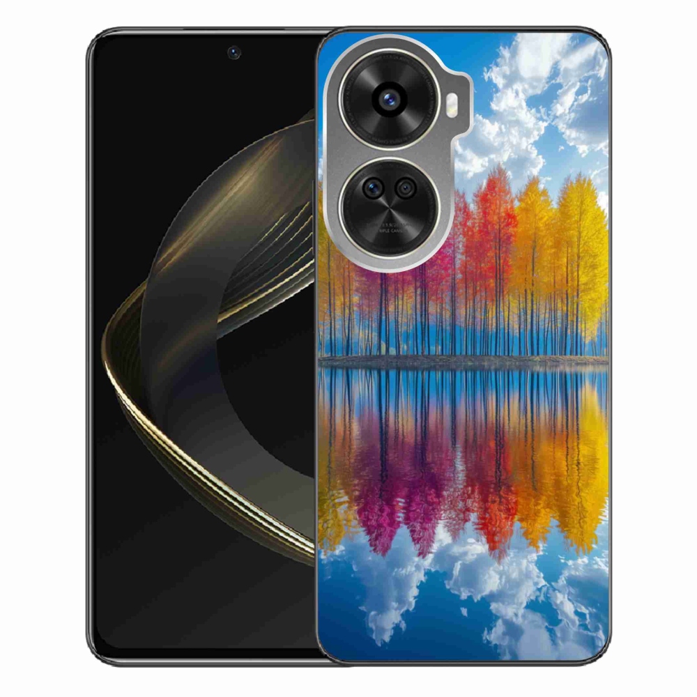 Gélový kryt mmCase na Huawei Nova 12 SE - farebné stromy