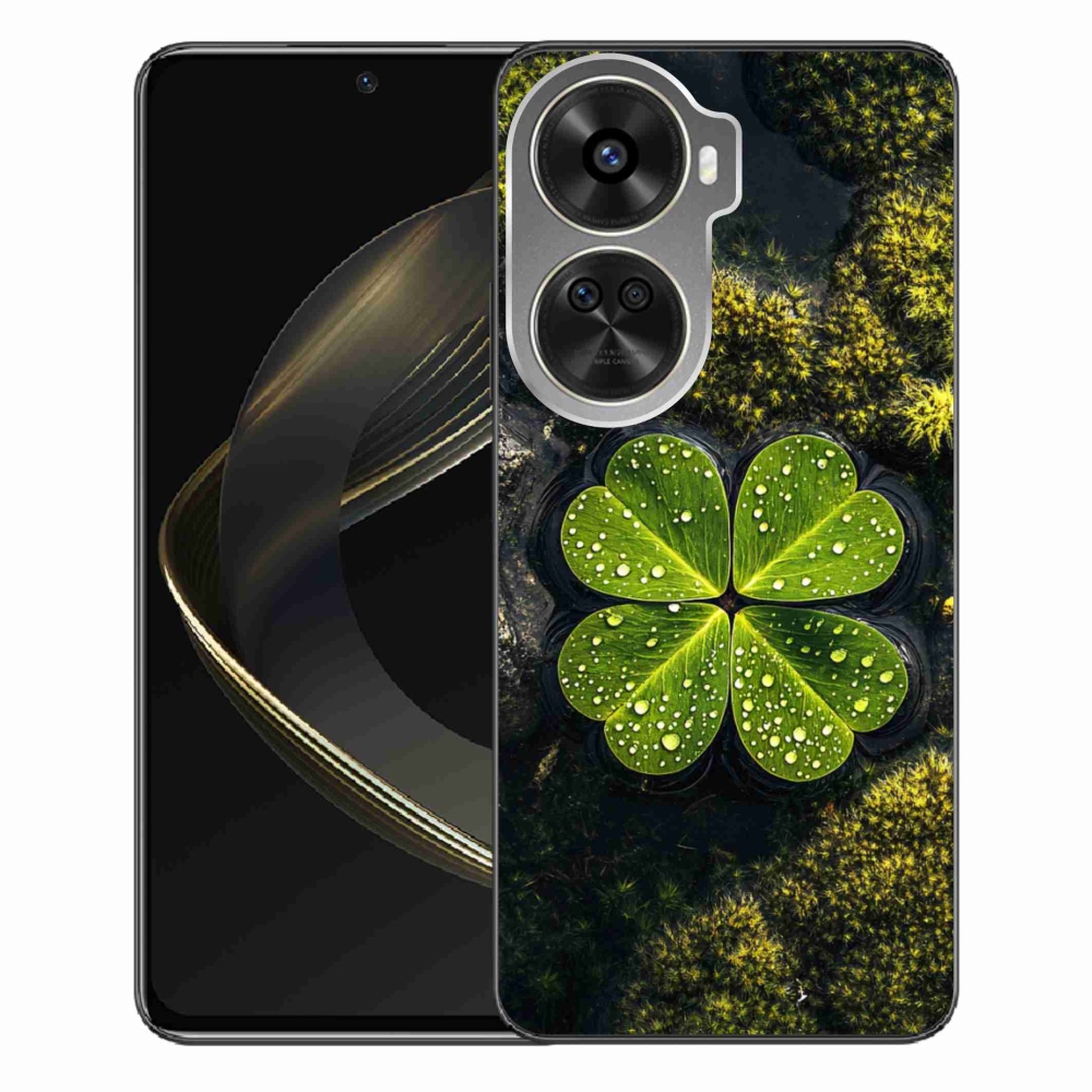 Gélový kryt mmCase na Huawei Nova 12 SE - štvorlístok