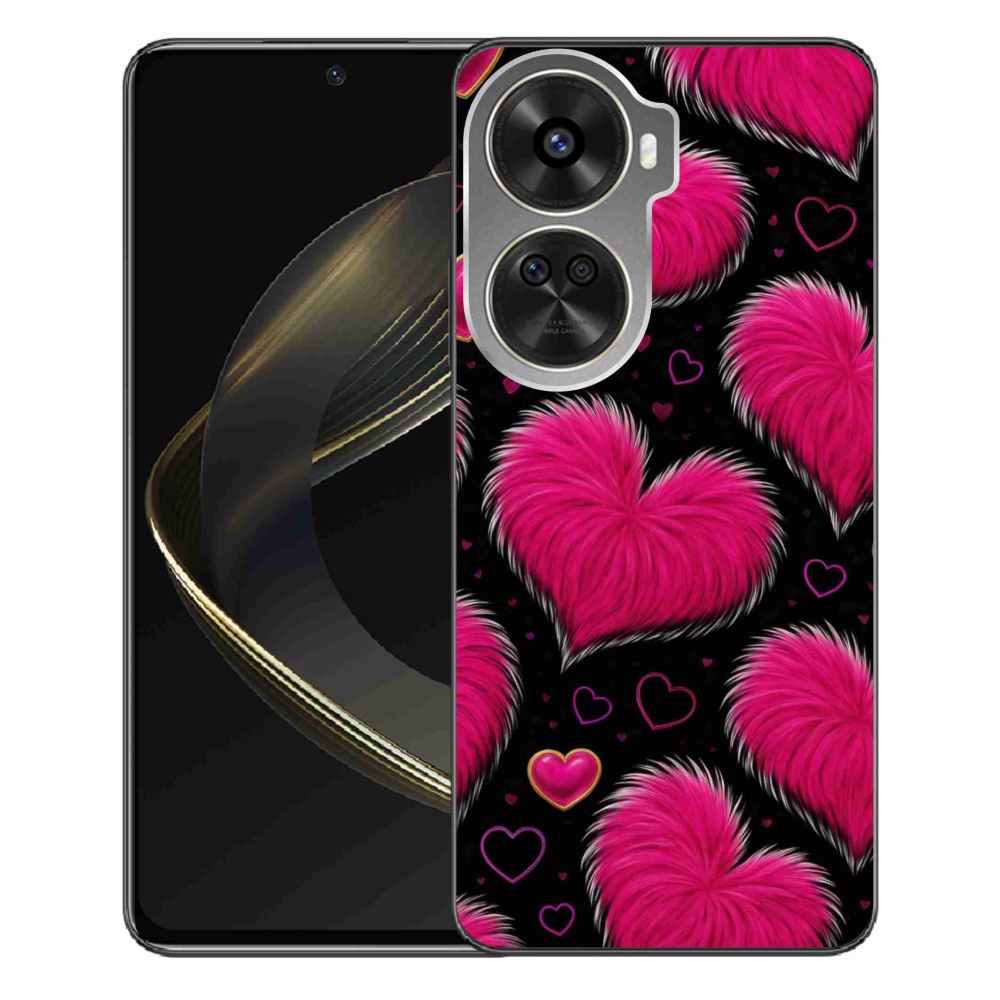 Gélový kryt mmCase na Huawei Nova 12 SE - hebké srdce