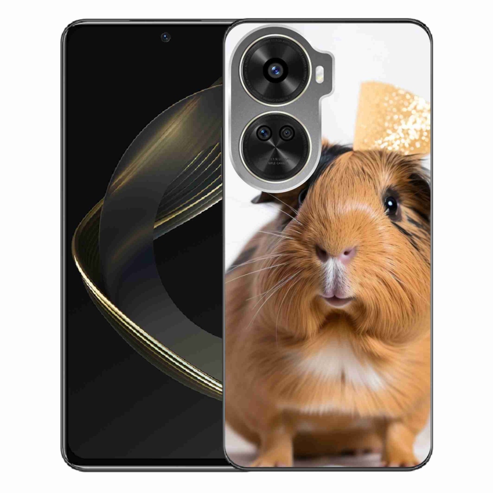 Gélový kryt mmCase na Huawei Nova 12 SE - hnedé morča