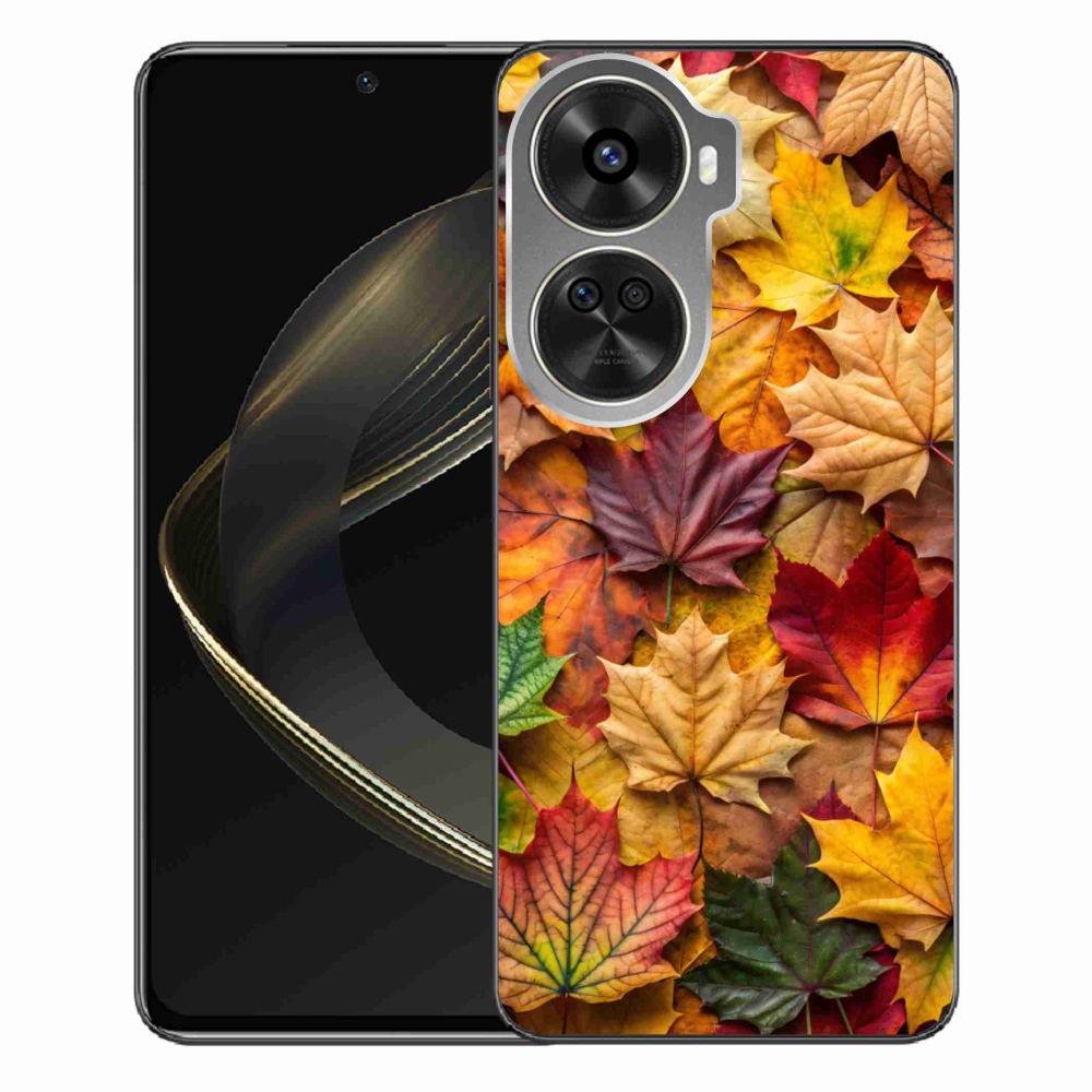 Gélový kryt mmCase na Huawei Nova 12 SE - javorové listy 2