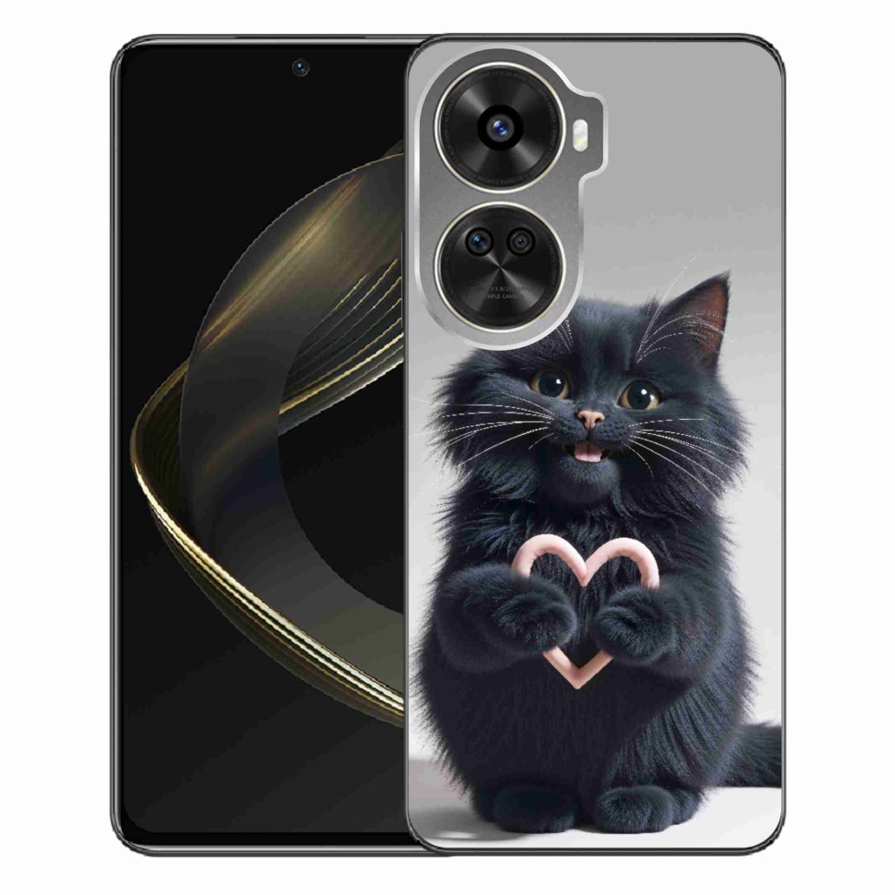 Gélový kryt mmCase na Huawei Nova 12 SE - mačacia láska 3