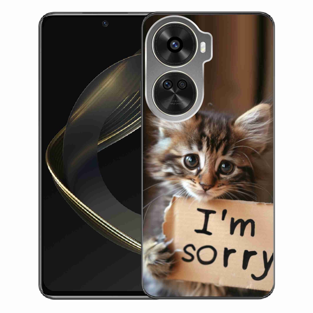 Gélový kryt mmCase na Huawei Nova 12 SE - mačacie ospravedlnenie
