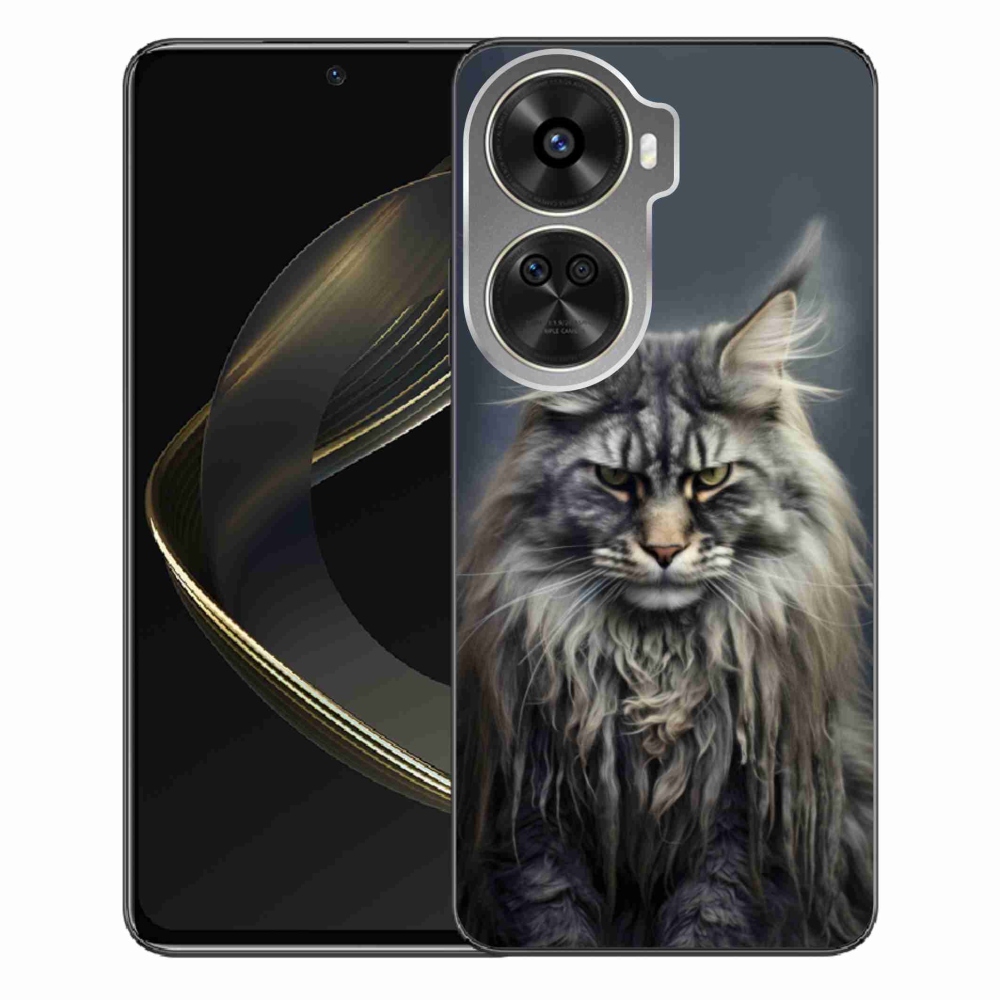 Gélový kryt mmCase na Huawei Nova 12 SE - mačacie pohľad 4