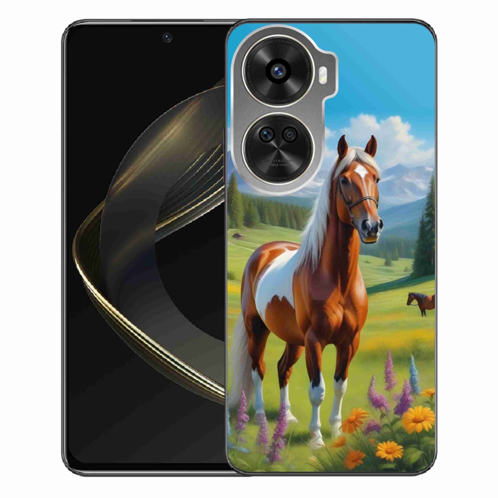Gélový kryt mmCase na Huawei Nova 12 SE - kôň na lúke