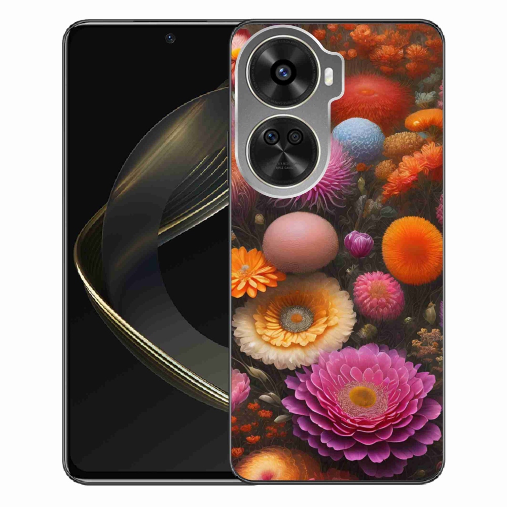 Gélový kryt mmCase na Huawei Nova 12 SE - kvetinová kompozícia