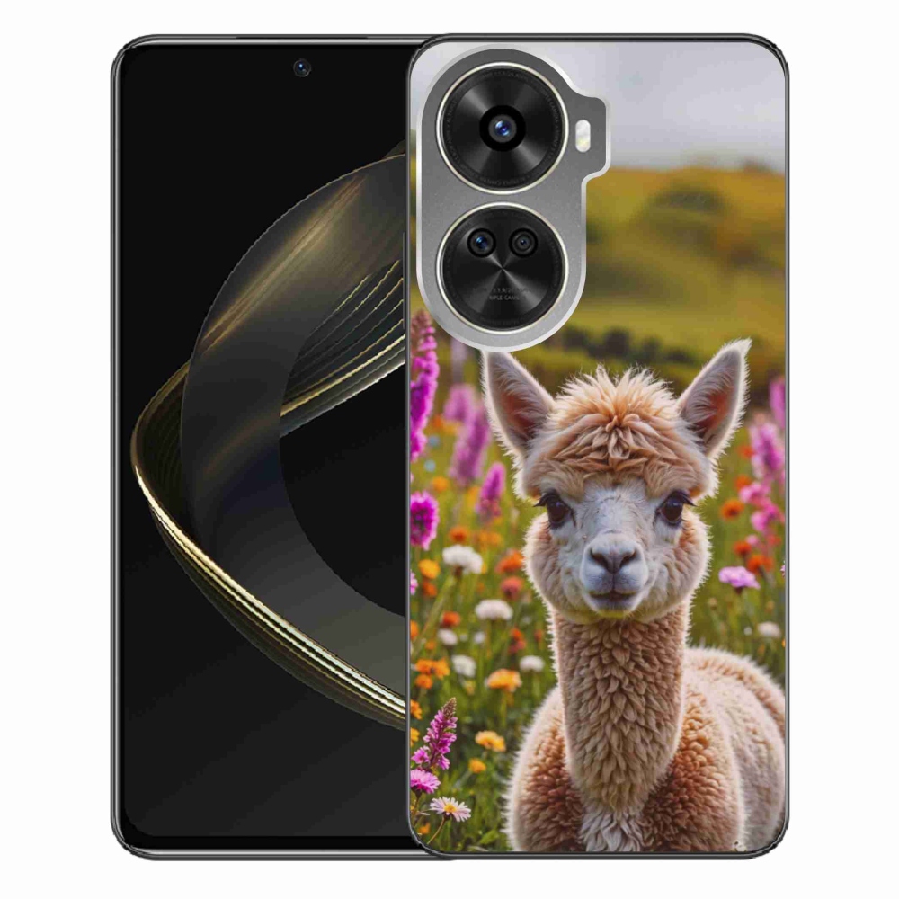 Gélový kryt mmCase na Huawei Nova 12 SE - lama na lúke