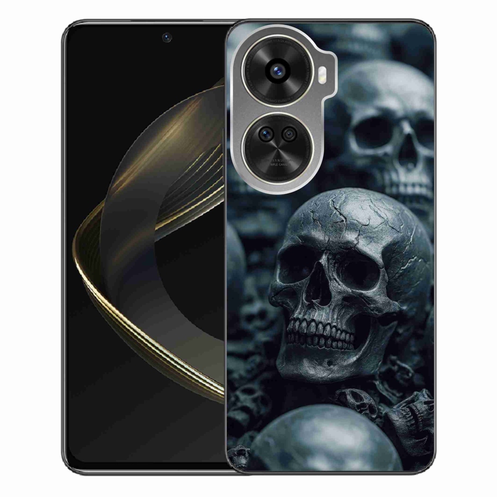 Gélový kryt mmCase na Huawei Nova 12 SE - lebka 2