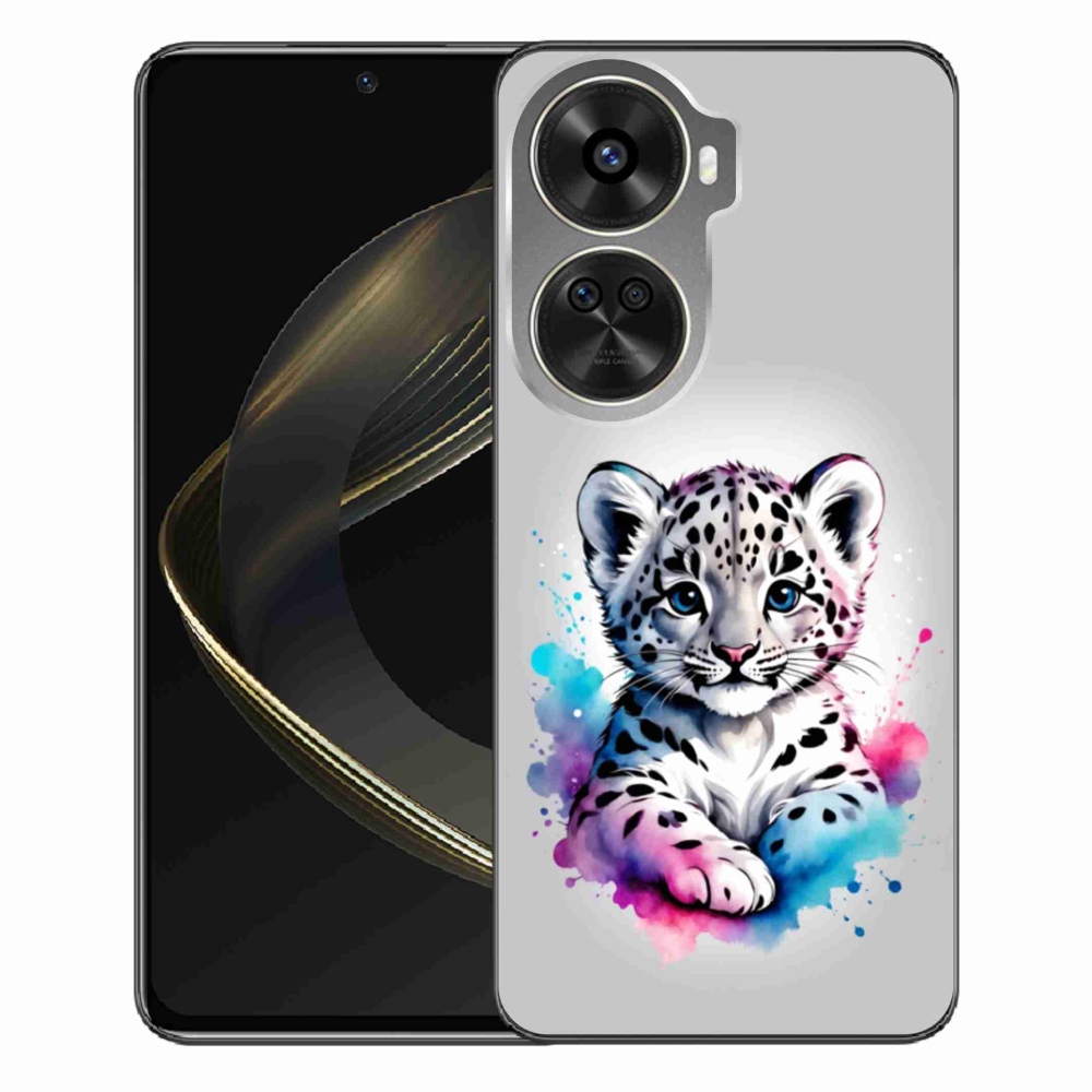 Gélový kryt mmCase na Huawei Nova 12 SE - leopardej mláďa