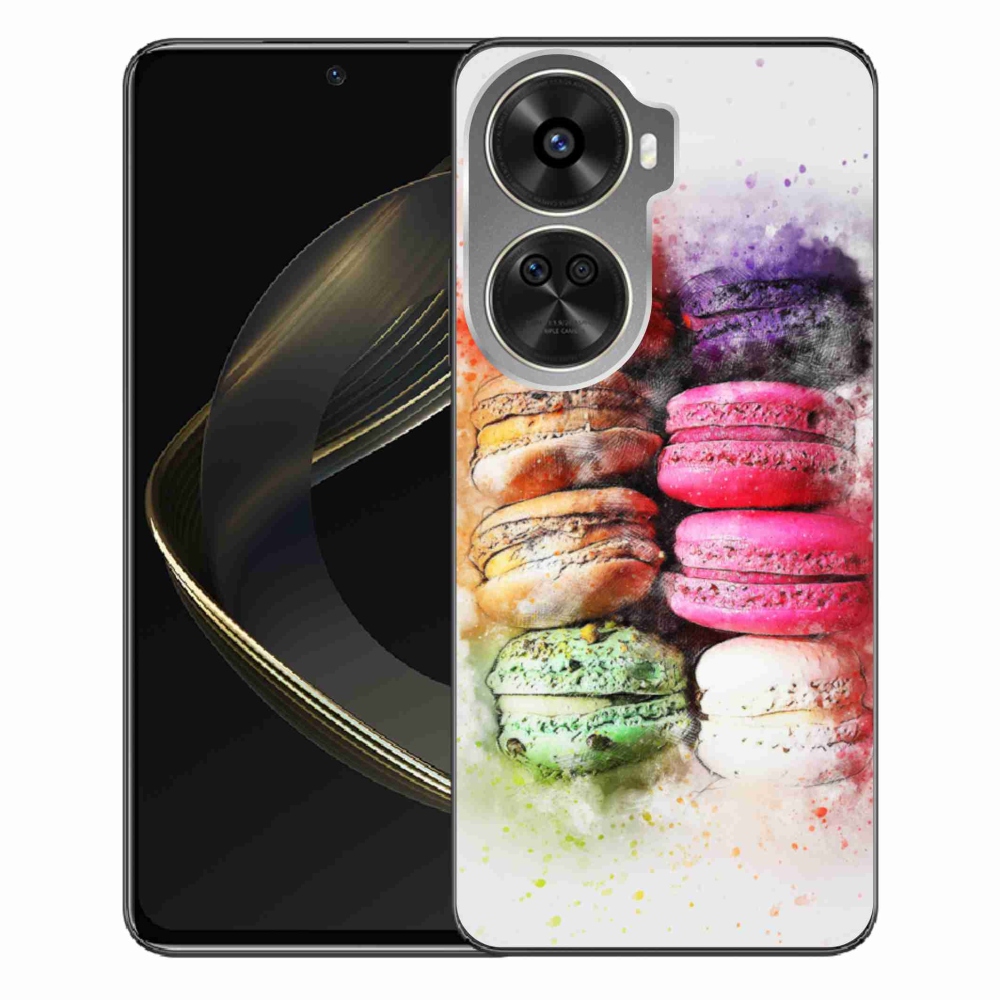 Gélový kryt mmCase na Huawei Nova 12 SE - makrónky