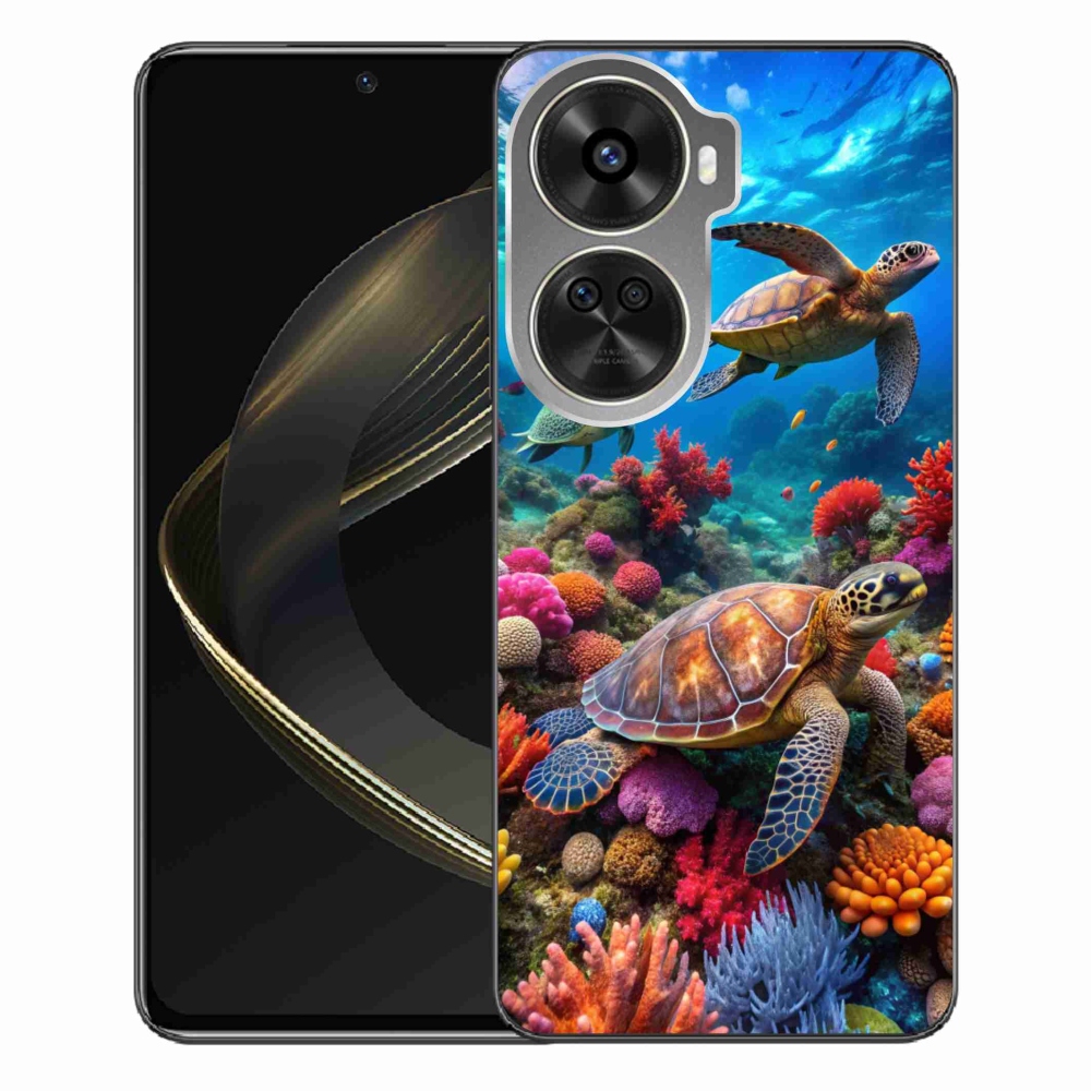 Gélový kryt mmCase na Huawei Nova 12 SE - morský svet 2