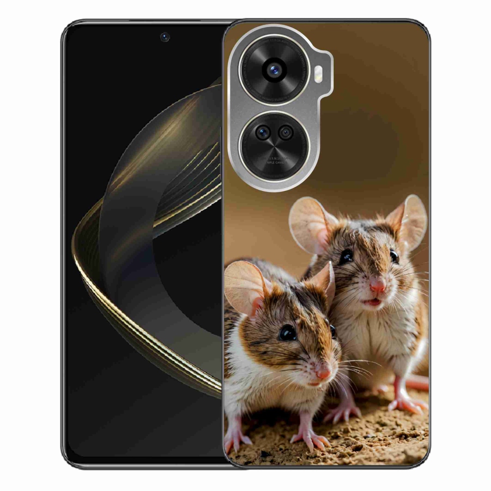 Gélový kryt mmCase na Huawei Nova 12 SE - myší duo