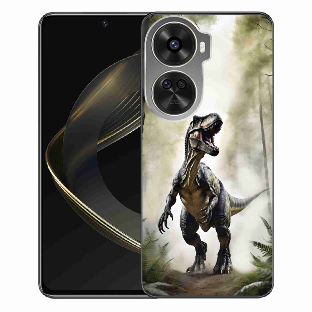 Gélový kryt mmCase na Huawei Nova 12 SE - naštvaný T-Rex