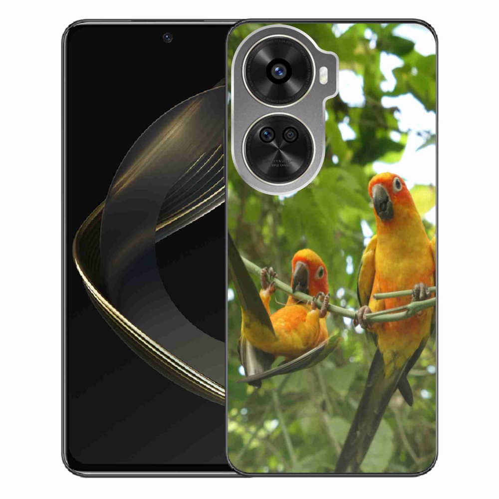 Gélový kryt mmCase na Huawei Nova 12 SE - papagáje aratingy