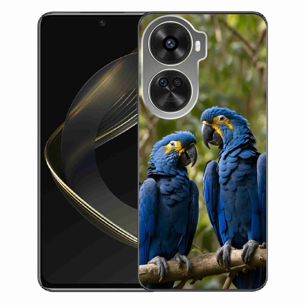 Gélový kryt mmCase na Huawei Nova 12 SE - papagájové duo