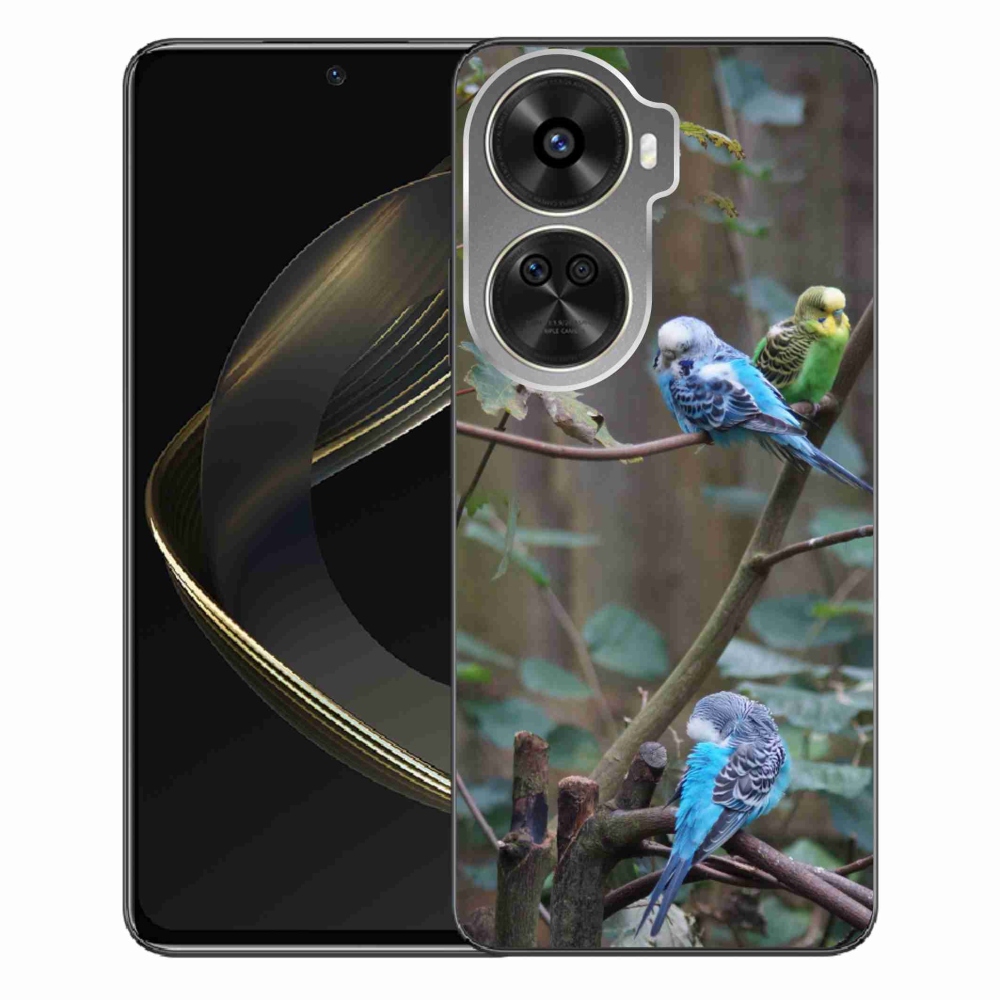 Gélový kryt mmCase na Huawei Nova 12 SE - papagáje na vetve