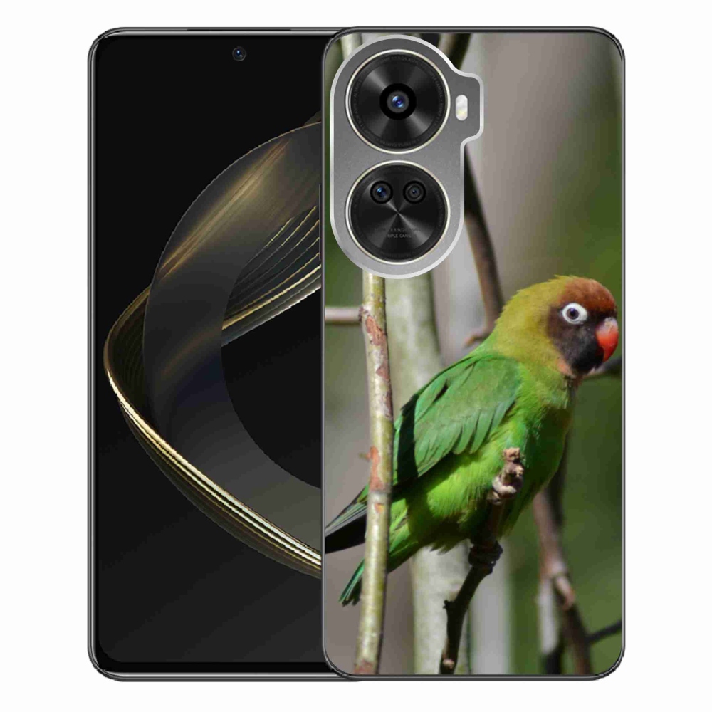 Gélový kryt mmCase na Huawei Nova 12 SE - papagáj agapornis