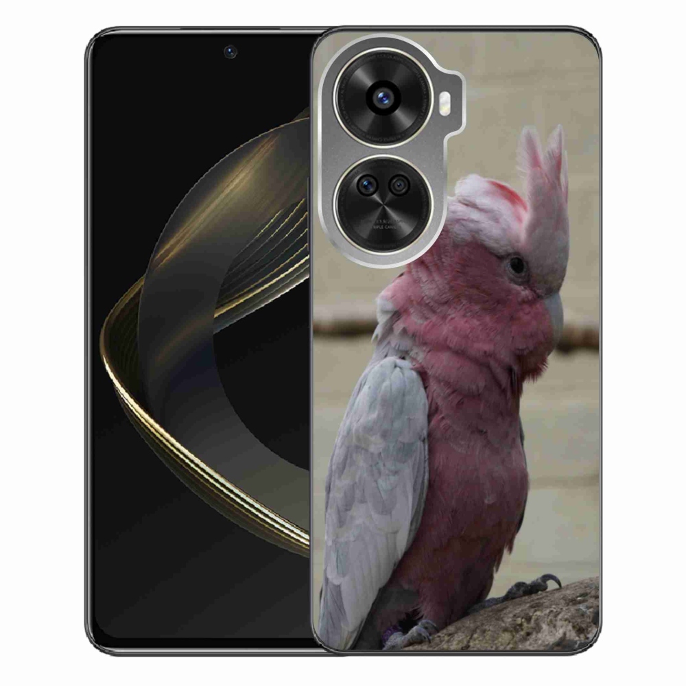 Gélový kryt mmCase na Huawei Nova 12 SE - papagáj kakadu ružový