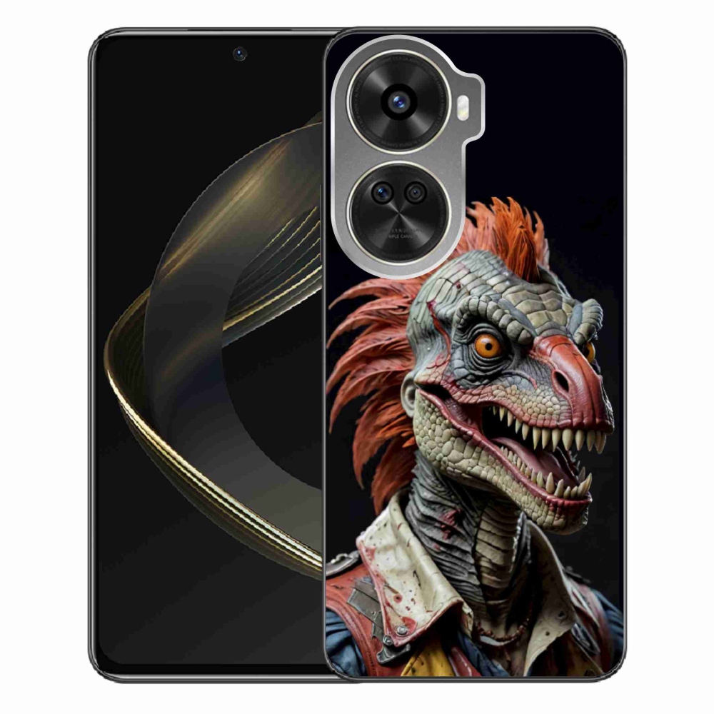 Gélový kryt mmCase na Huawei Nova 12 SE - punk dinosaurus