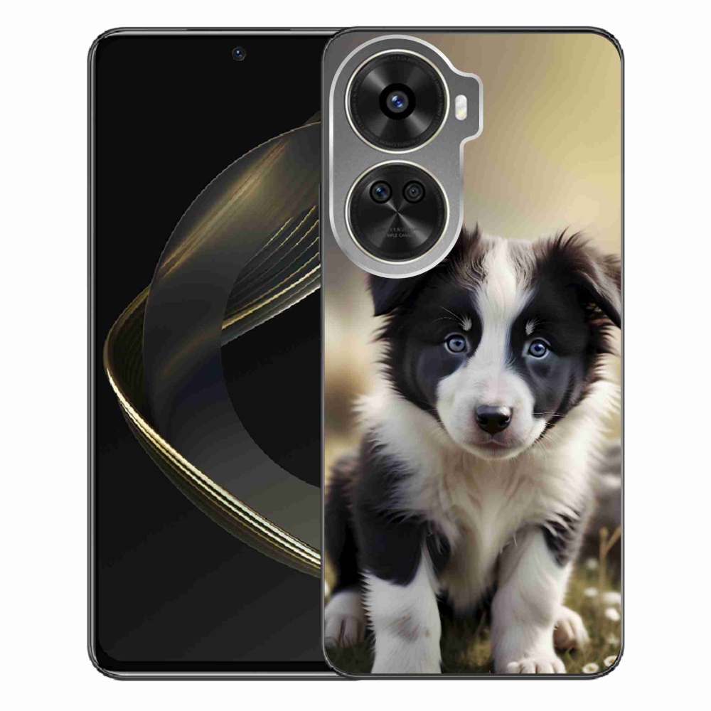 Gélový kryt mmCase na Huawei Nova 12 SE - roztomilá border kólia