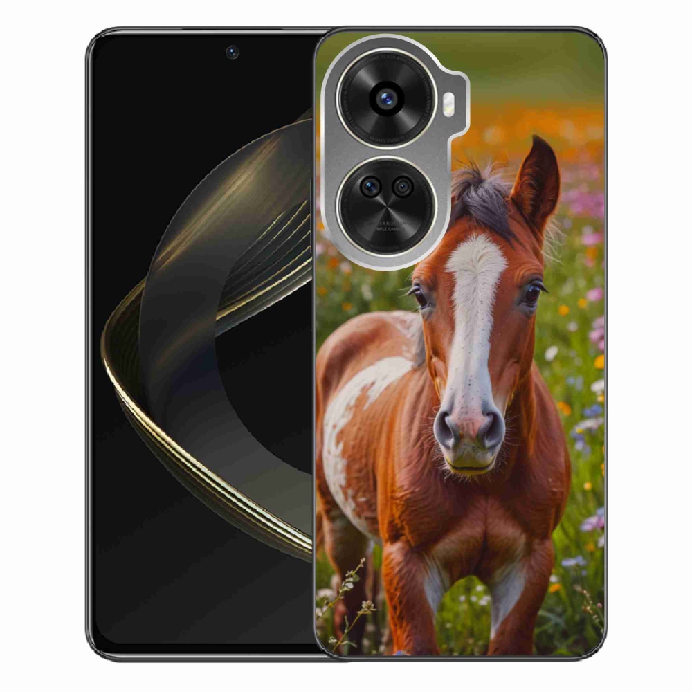 Gélový kryt mmCase na Huawei Nova 12 SE - roztomilé žriebä