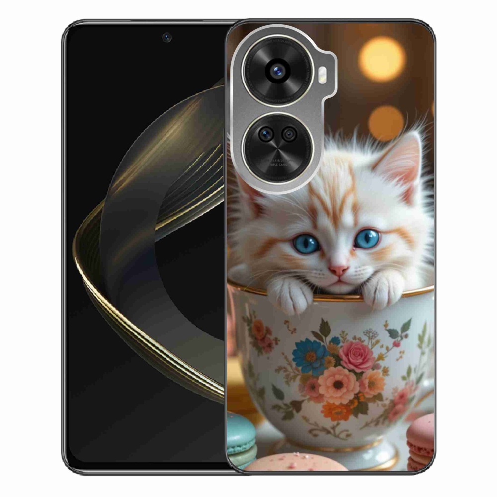 Gélový kryt mmCase na Huawei Nova 12 SE - roztomilé mačiatko 6