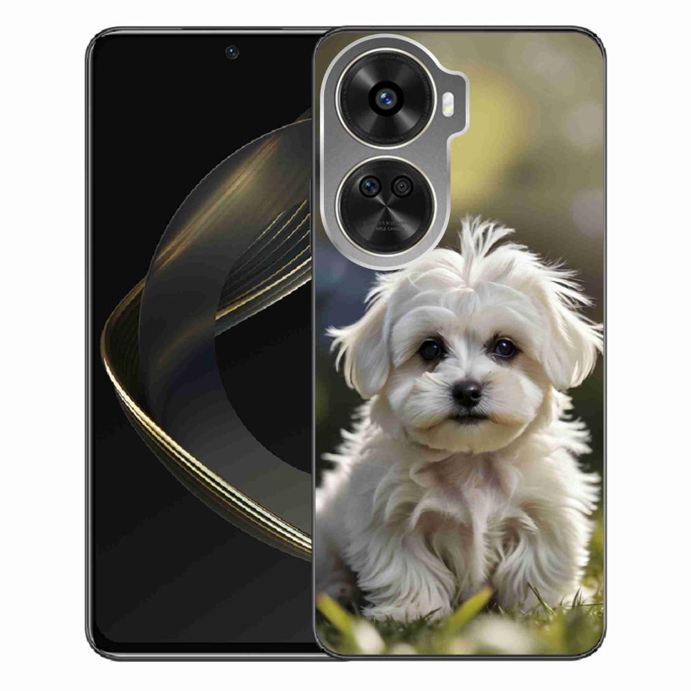 Gélový kryt mmCase na Huawei Nova 12 SE - roztomilý maltézsky psík