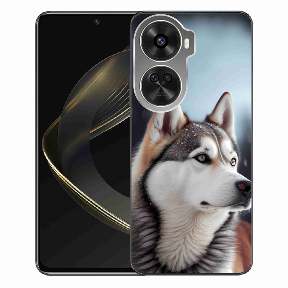 Gélový kryt mmCase na Huawei Nova 12 SE - sibírsky husky